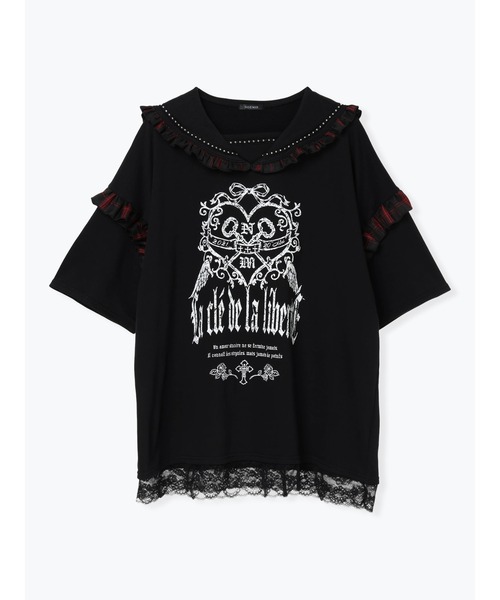 NOEMIE（ノエミー） tシャツ 半袖 ゴシックバックスピンドルセーラー