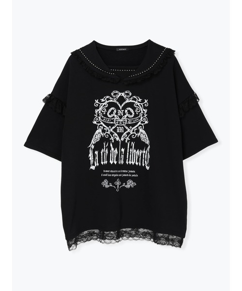 NOEMIE（ノエミー） tシャツ 半袖 ゴシックバックスピンドルセーラー