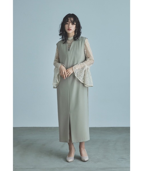 「niana」 コンビワンピース M ブラック レディースの画像