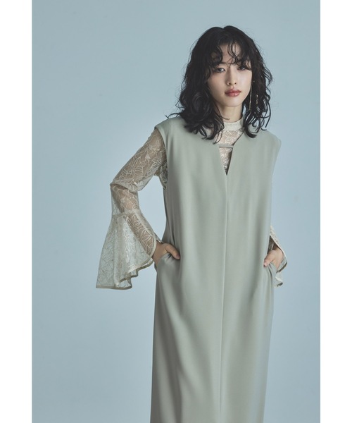 「niana」 コンビワンピース M ブラック レディースの画像