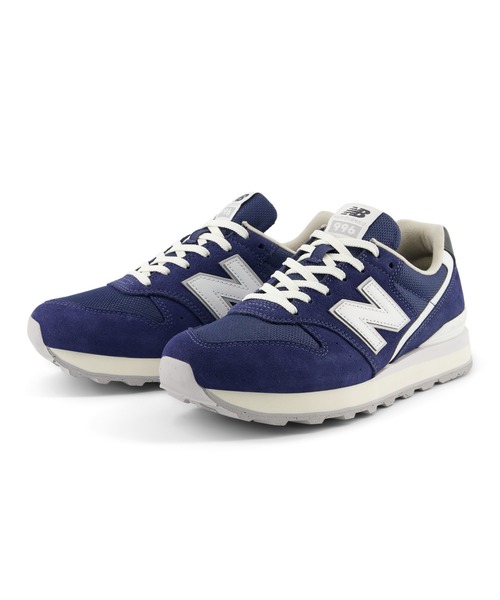 「New Balance」 ローカットスニーカー 24.0cm ライトグレー レディース_画像3