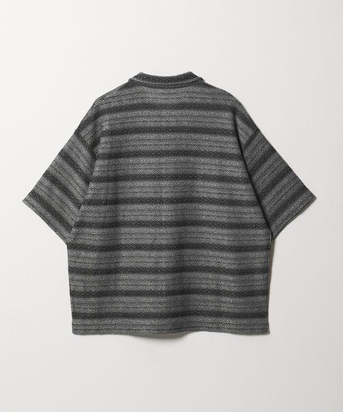 【新品未使用】BEAUTY&YOUTH オープンカラー ショートスリーブニット BEAUTY＆YOUTH UNITED ARROWS カーディガン フェアアイル ショート