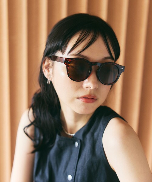 「FREAK'S STORE」 サングラス ONE SIZE ブラウン レディース_画像6