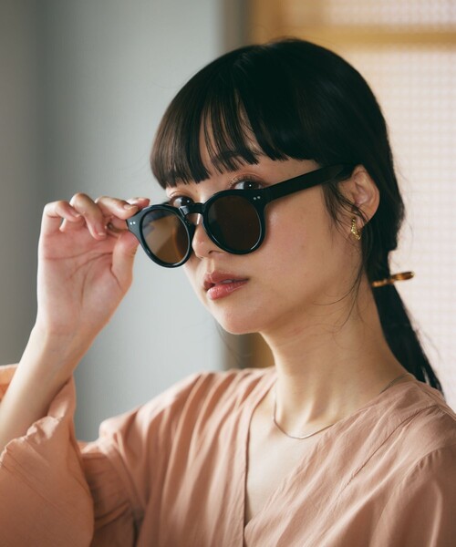 「FREAK'S STORE」 サングラス ONE SIZE ブラウン レディース_画像9