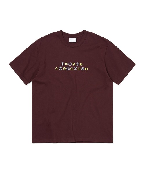 thisisneverthat（ディスイズネバーザット） tシャツ Orb Type Tee