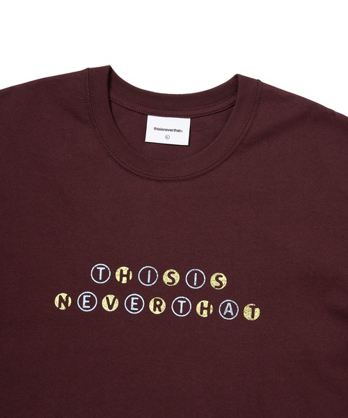 THE ORB llic Spheres Tシャツ 新品 S thisisneverthat（ディスイズネバーザット） tシャツ Orb Type Tee