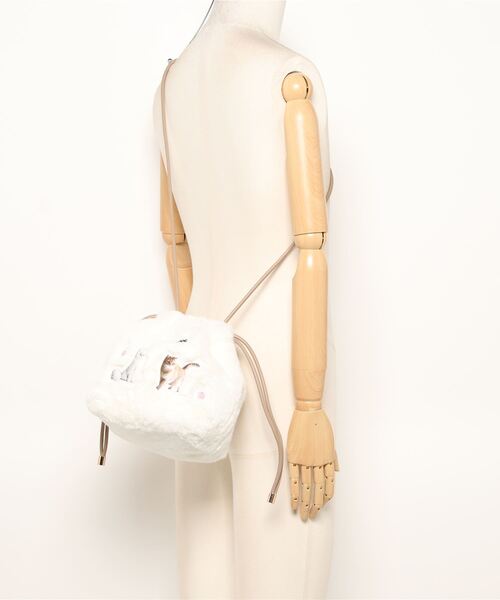 「PAUL & JOE ACCESSOIRES」 ショルダーバッグ FREE アイボリー レディース_画像5