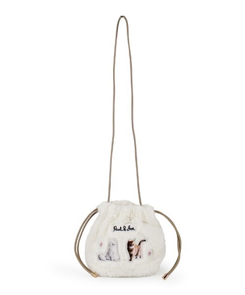 「PAUL & JOE ACCESSOIRES」 ショルダーバッグ FREE アイボリー レディース_画像6