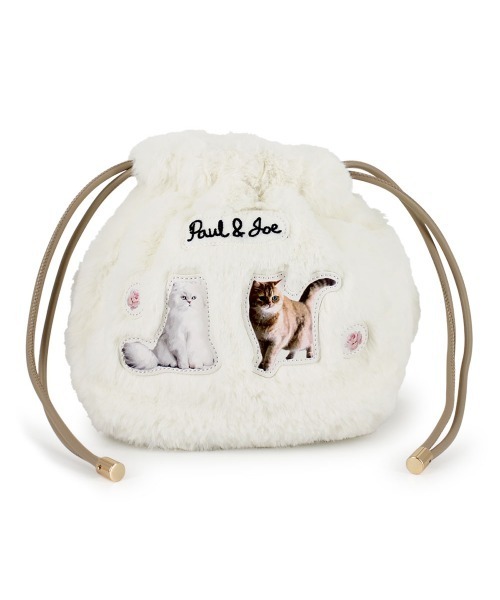 「PAUL & JOE ACCESSOIRES」 ショルダーバッグ FREE アイボリー レディース_画像9