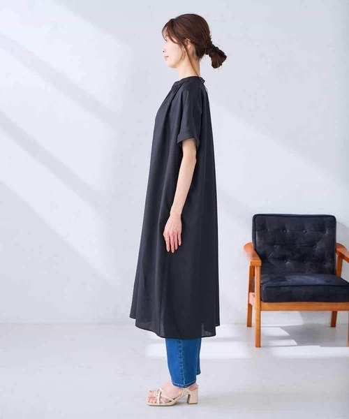 ワンピース 「洗える」スキッパーワンピースの画像