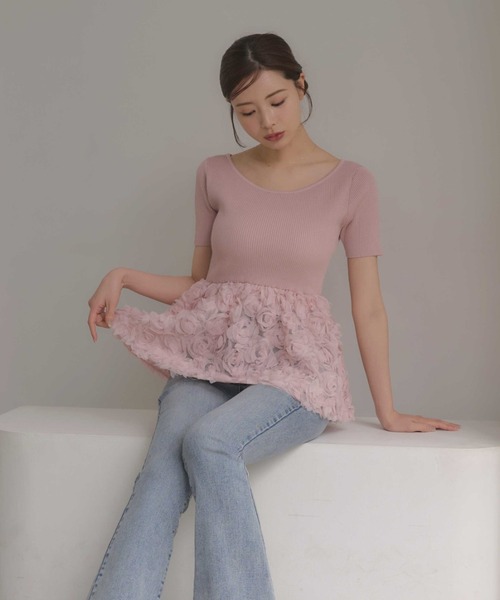 INGNI SOELA（イング ソエラ） サマーニット ニット セーター 「INGNI 