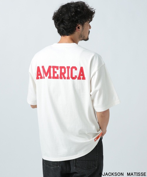 「JACKSON MATISSE」 半袖Tシャツ MEDIUM ホワイト メンズ_画像9
