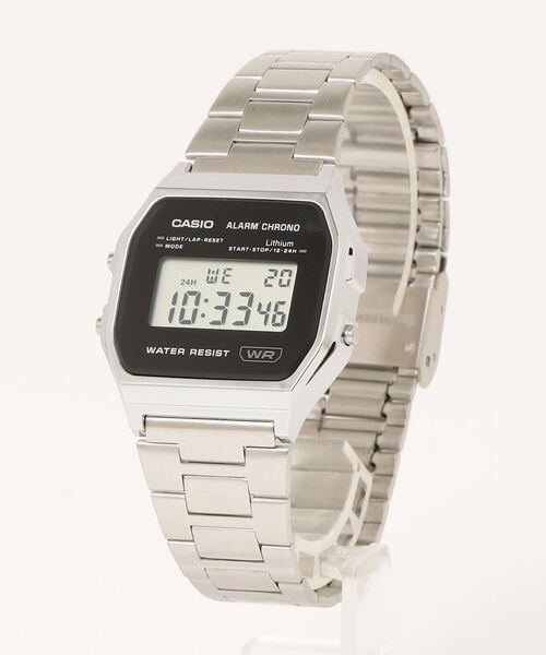 CASIO（カシオ） デジタル腕時計 FREE シルバー メンズ : ZOZOTOWN