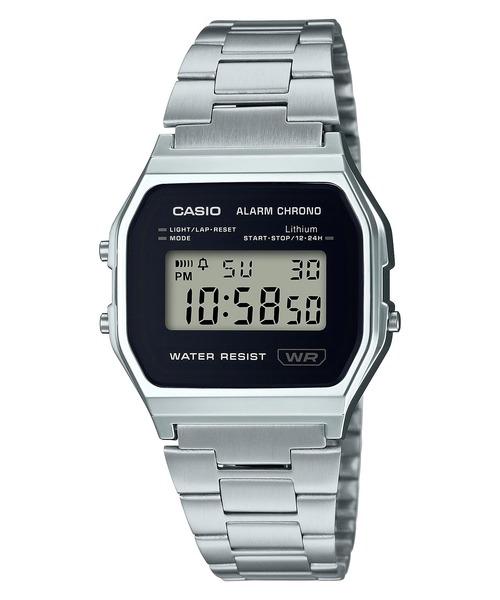 CASIO（カシオ） デジタル腕時計 FREE シルバー メンズ : ZOZOTOWN