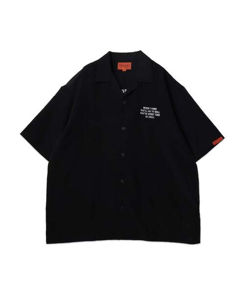 chillax（チラックス） シャツ 半袖 シルキータッチ マルチデザイン