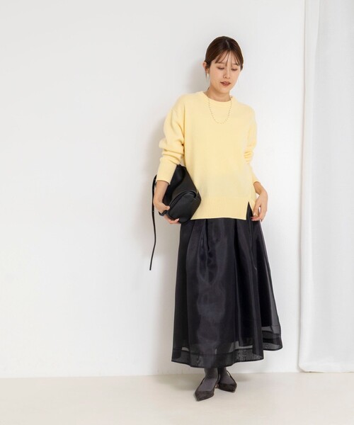 「NOLLEY'S」 フレアスカート 38 ブラック レディース_画像8