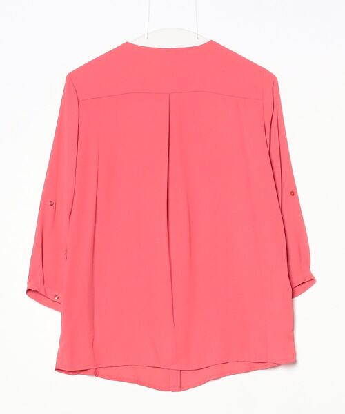 「MANGO」 長袖ブラウス S ピンク レディース_画像2