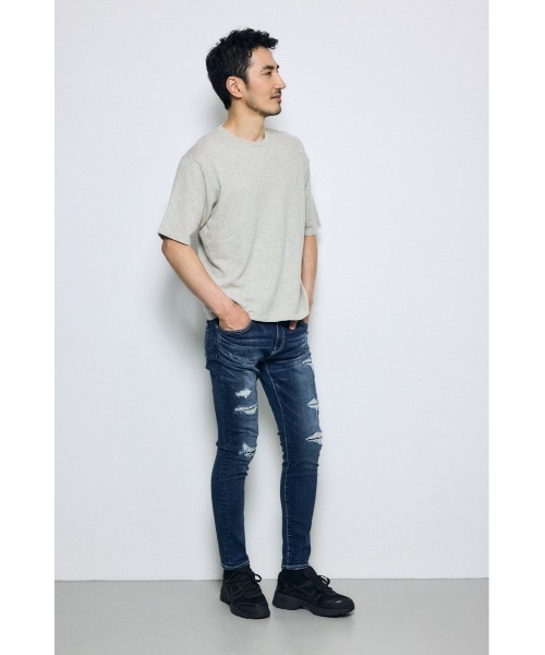 AZUL BY MOUSSY（アズールバイマウジー） ジーンズ AZUL DENIM リペア 