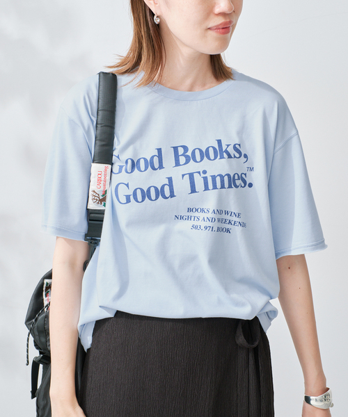 tシャツ BOOK CLUB SLOBE別注 グラフィックTEE レディースの画像