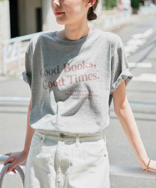 tシャツ BOOK CLUB SLOBE別注 グラフィックTEE レディースの画像