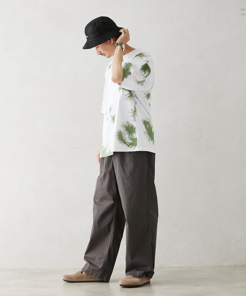 「JOURNAL STANDARD relume」 スラックス LARGE カーキ メンズ_画像7