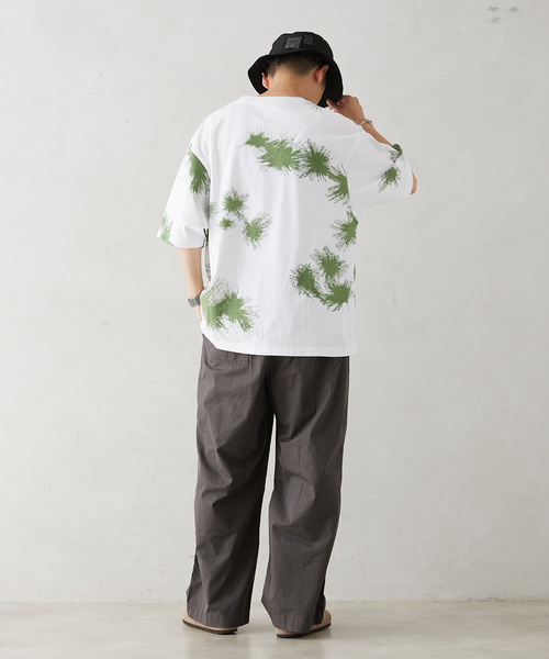 「JOURNAL STANDARD relume」 スラックス LARGE カーキ メンズ_画像8