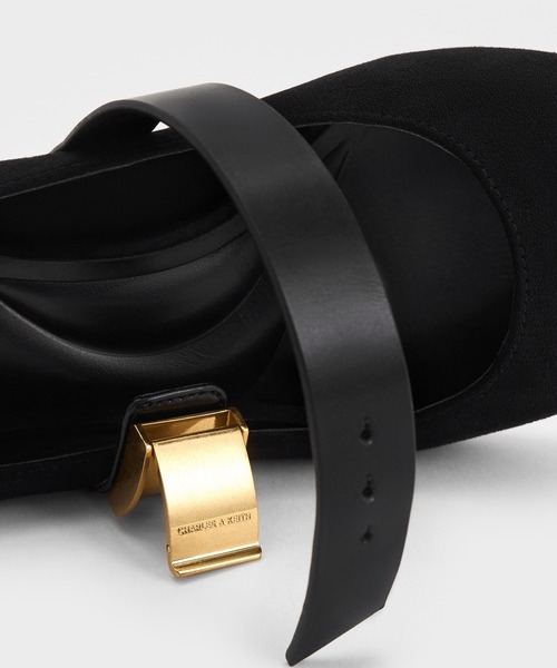 「CHARLES & KEITH」 パンプス 22.5cm ブラック レディース_画像8
