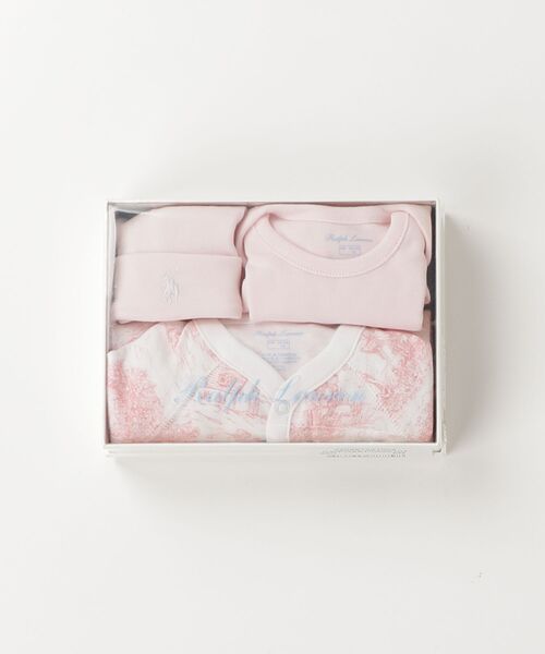 【新品・未使用】Ralph Lauren ベビーギフト3点セット Polo Ralph Lauren Childrenswear ラルフローレン 出産祝い トワル