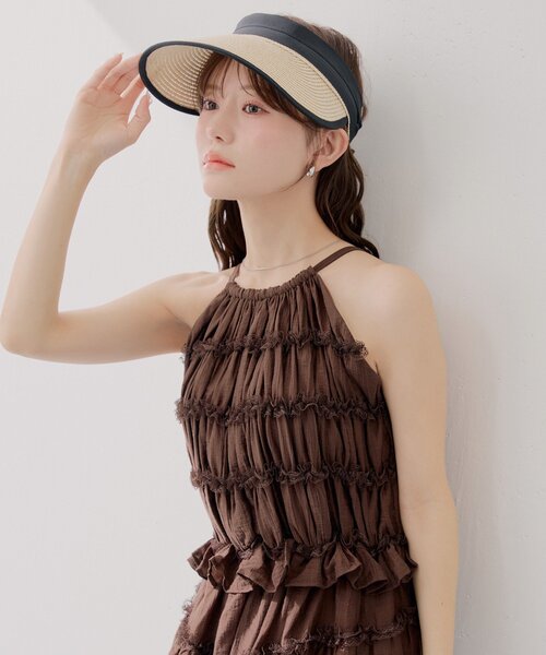 Chico（チコ） ワンピース 「SALON by Chico」ホルターはさみレース