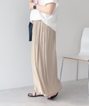 ワイドパンツ パンツ 「選べる丈」接触冷感シフ...の詳細画像4