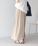 ワイドパンツ パンツ 「選べる丈」接触冷感シフ...の詳細画像5