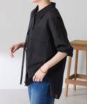 ブラウス シャツ 程よい抜け感を演出/オフィス...の詳細画像3