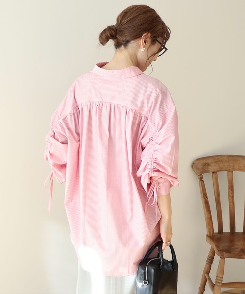 「AMERICAN HOLIC」 長袖シャツ L イエロー系その他2 レディース_画像8