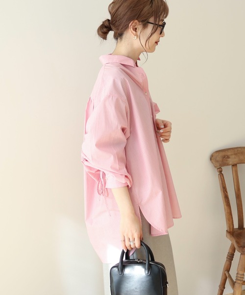 「AMERICAN HOLIC」 長袖シャツ L イエロー系その他2 レディース_画像9