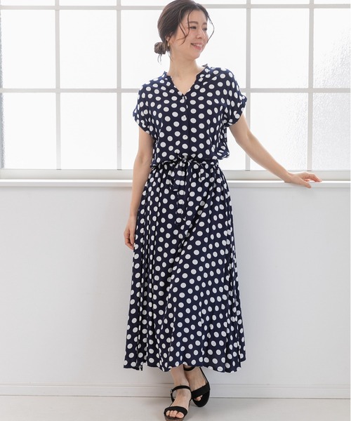 「PREFERIR」 半袖ワンピース SMALL ブラック レディース_画像2