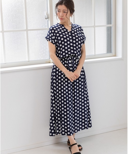 「PREFERIR」 半袖ワンピース SMALL ブラック レディース_画像3