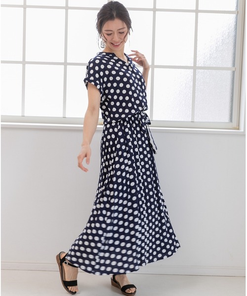 「PREFERIR」 半袖ワンピース SMALL ブラック レディース_画像7