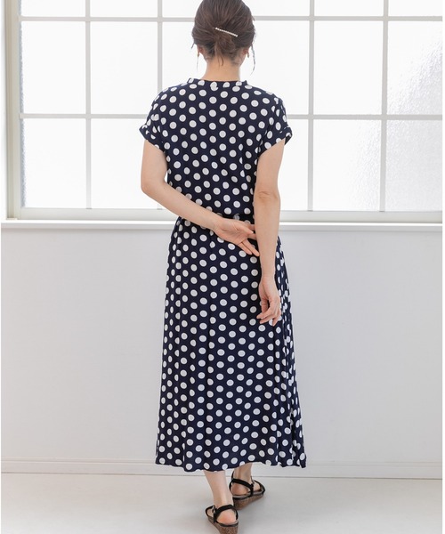 「PREFERIR」 半袖ワンピース SMALL ブラック レディース_画像9