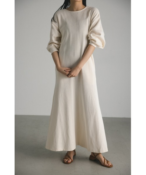 「STYLEMIXER」 7分袖ワンピース SMALL アイボリー レディース_画像3