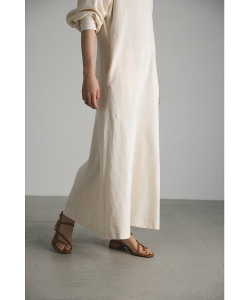 「STYLEMIXER」 7分袖ワンピース SMALL アイボリー レディース_画像6