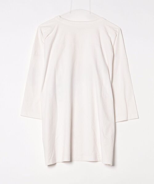 「NUMERALS」 7分袖Tシャツ M ホワイト メンズ_画像2