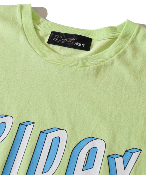 「ALDIES」 半袖Tシャツ FREE ブラック メンズ_画像2
