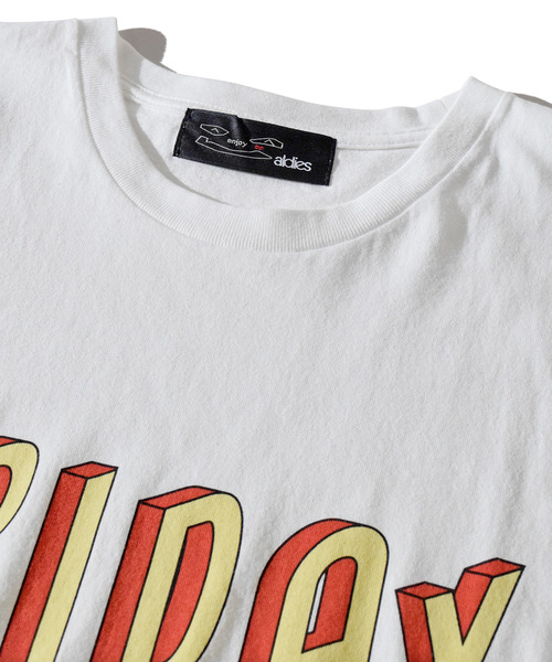 「ALDIES」 半袖Tシャツ FREE ブラック メンズ_画像4