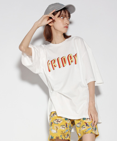 「ALDIES」 半袖Tシャツ FREE ブラック メンズ_画像6