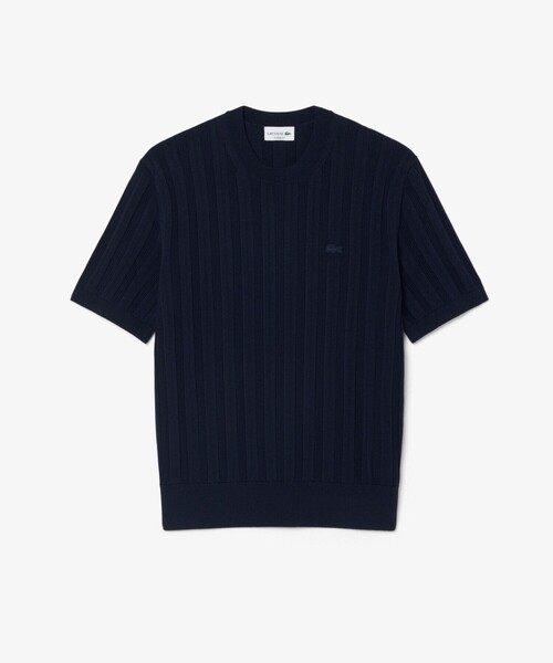 LACOSTE（ラコステ） セーター ニット レーヨンブレンド ストライプ