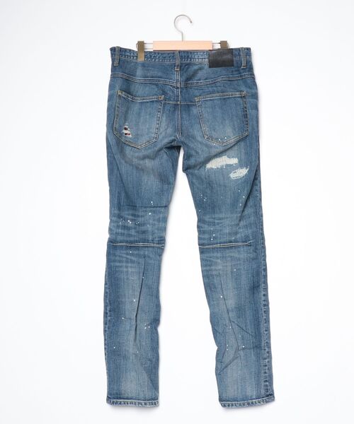 「NUMBER (N)INE DENIM」 デニムパンツ LARGE インディゴブルー メンズ_画像2