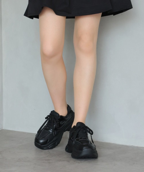 「VIVIAN」 ローカットスニーカー M シルバー レディース_画像8
