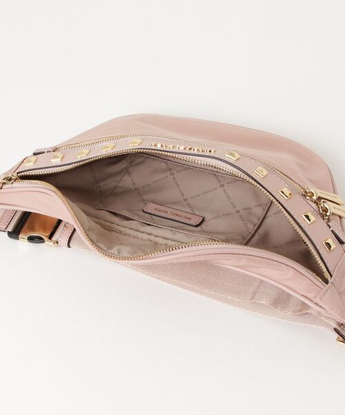 【美品】MICHAEL KORA MKウエストポーチ　ピンクバック MICHAEL KORS（マイケルコース） ウエストバッグ - ピンク レディース