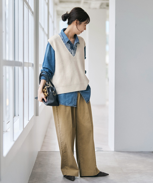 Spick＆Span（スピック アンド スパン） ベスト ジレ 「一部店舗+WEB