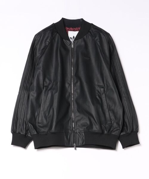 アーティ様 adidas（アディダス） コート アウター W PLEATHER SST OVERSIZED TT